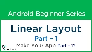 Android Tutorial Linear Layout - 1