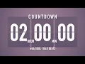 Download Lagu 2 Hours Countdown Timer Flip clock🎵 / +SOUL R\u0026B Beats 🎧 + Bells 🔔
