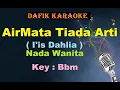 Airmata Tiada Arti (Karaoke) I'is Dahlia Ciptaan: Leo Waldy Nada Wanita Bbm Dangdut Original