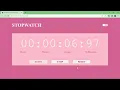 Stopwatch Coding Ninjas Frontend Skill Test