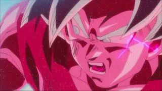 غوكو يتحول من جديد ويستخدم المهارة التي تعلمها من الزعيم كاي لمجارات هيت سبيستون 