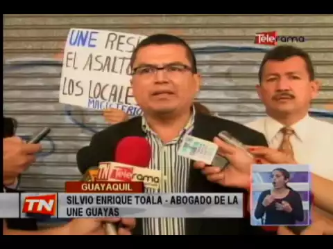 Desconocidos habrían ingresado a la UNE violentando seguridad