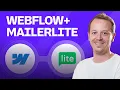 Connect Webflow Form to MailerLite without 3rd party tool