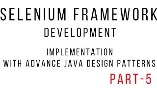 selenium framework using java Implement Driver Utils