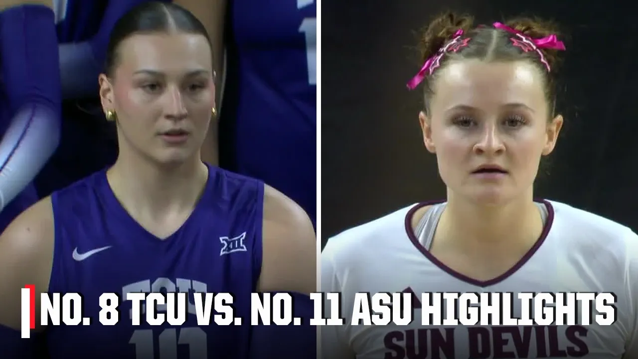 TCU Horned Frogs vs. Arizona State Sun Devils | Full Game Highlights | ESPN College Volleyball