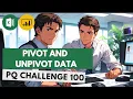 How to Reshape Tables Without Coding Like a PRO - Power Query Challenge 100