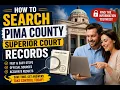 How to search Pima county Superior court records