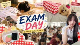 END OF FRESHMAN YEAR | Bug's Exam Days 😵‍💫