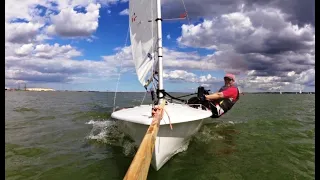 THE STREAKER DINGHY. A race onboard and the story of how it came about.