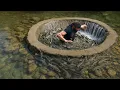 Download Lagu Very İnteresting Fish Trap / A Sack Full of Fish Every Morning / 100 kg fish