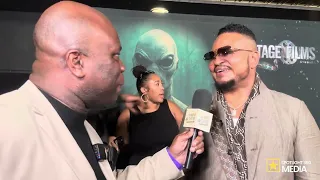 Chris Stokes interview on the red carpet at premiere of Footage Films RUN in Los Angeles CA