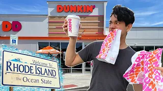 I went to every Dunkin Donuts in my STATE 160 locations