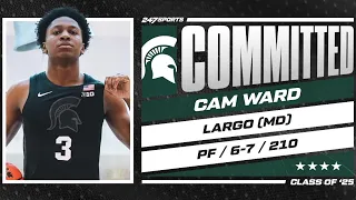 WATCH 4-star Cam Ward commits to Michigan State LIVE on 247Sports No 54 overall prospect