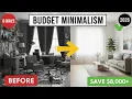 8 Ways to Create a Minimalist Home on a Budget Save 8 000 in 2026