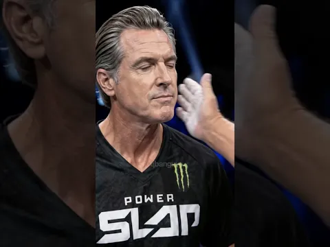 Gavin VS Trump PowerSlap 🤣