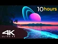 Download Lagu 10 Hours Loop - Bioluminescent Beach, Screensaver, Live Wallpaper - 4K Ultra HD