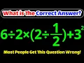 Only Math Geniuses Solve This PEMDAS Question Correctly
