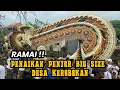 TEGANG DAN RAMAI‼️PENAIKAN 52 PENJOR BIG SIZE DESA KEROBOKAN 2025