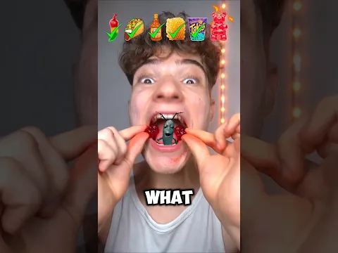 Eating Spicy GUMMY #shorts