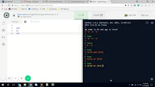 Learn Python in Tamil - Part 3 Operators and If statement PWY