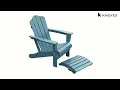 Adirondack Chair Ottoman Assembly Guide
