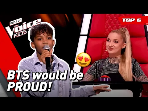 Download MP3 Beautiful BTS song covers on The Voice Kids | Top 6