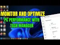 Optimize PC Performance Using Task Manager Like a Pro