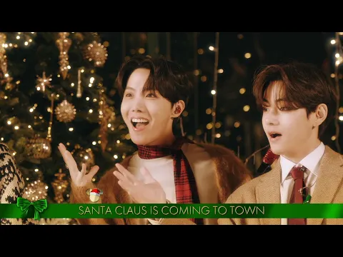 Download MP3 BTS Sings 'Santa Claus Is Comin' To Town' - The Disney Holiday Singalong