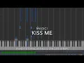 Download Lagu MAGIC! - Kiss Me (Piano Tutorial + Sheets)