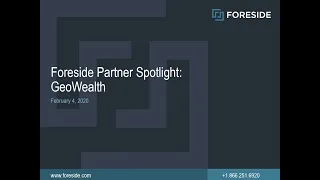 FORESIDE PARTNER SPOTLIGHT GEOWEALTH