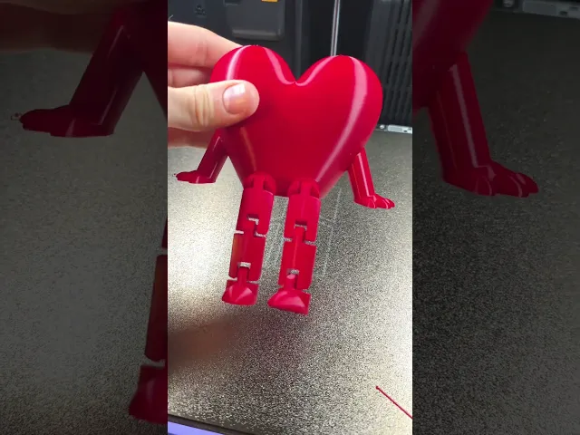 Heart Buddy Photo Holder Valentines Day Flexi video thumbnail