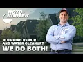 Plumbing Repair and Water Cleanup We Do Both Roto-Rooter