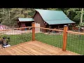Wild Hog Wire deck railing