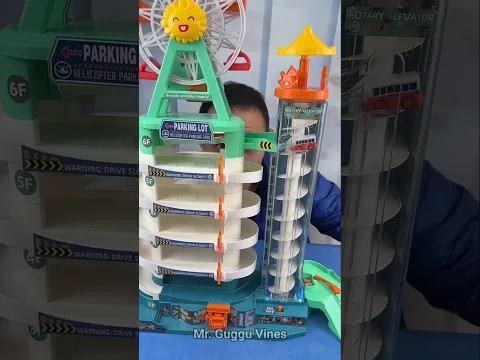 Automatic Toy Elevator & Giant Wheel 🎡 🚗 #shorts