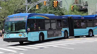 2016 Novabus LFSA on the M15 Select Bus Service at Houston Street and Forsyth Street