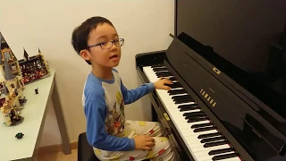 Download Moonlight Sonata Op.27 No.2 (full) of Beethoven (貝多芬 月光奏鳴曲, 월광 소나타, 月光ソナタ), by Jonah Ho (age 7) MP3