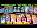 Lagu See all the incoming call from iPhone 3 to iPhone 12 Pro - Default Ringtone