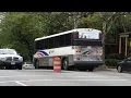 NJT MCI D4000 on the 166 to New York Local via Boulevard East Inside in