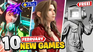 10 New Games February 3 FREE GAMES 