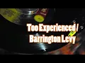 Too Experienced - Barrington Levy 【 Reggae Vinyl Records 】
