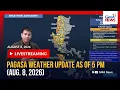 PAGASA weather update as of 5 PM Aug 8 2026 GMA News - Replay