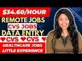 Desirable Work From Home Data Entry Jobs in CVS Healthcare 2024