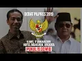 Jadwal Live Debat Capres 2019 antara Jokowi dengan Prabowo di Kompas TV, RTV, dan TVRI