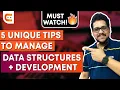 How To Manage DSA and Development Together Data Structures And Algorithms Development