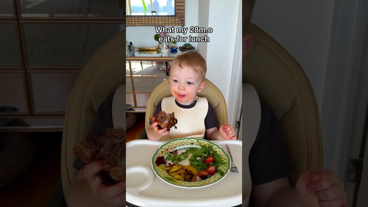 My toddler’s lunch