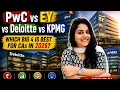 PwC vs EY vs Deloitte vs KPMG I Which Big4 is Best The Truth