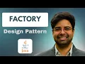 Factory Design Pattern in Java Explained Java Design Patterns Tutorial