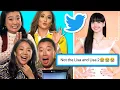Stephanie Hsu Ashley Park Sherry Cola and Sabrina Wu React To Fan Comments Joy Ride