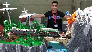 LEGO WWII Mountain Pass Battle