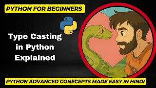 Typecasting in python in hindi - python tutorial in hindi